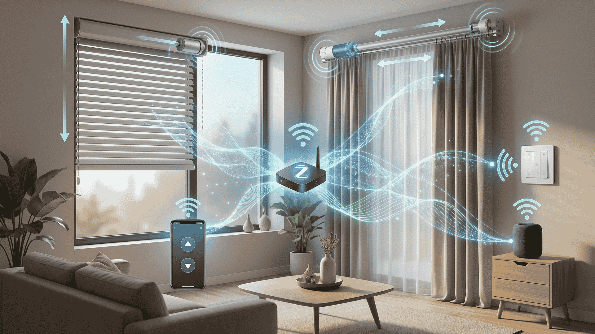 Zigbee Akıllı Perde ve Panjur Sistemleri Nasıl Çalışır?