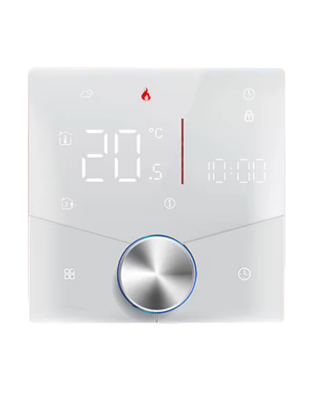 Ninova Zigbee Akıllı Termostat Beyaz/Siyah/Siyah-Beyaz