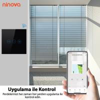 Ninova Zigbee Curtain Shutter Switch (Black)